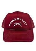 Load image into Gallery viewer, Doing My Best Trucker Hat