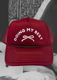 Load image into Gallery viewer, Doing My Best Trucker Hat