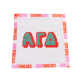 Load image into Gallery viewer, Sorority Bubble Letter Needlepoint Canvas