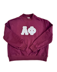 Load image into Gallery viewer, Classic Twill Mock Neck Crew