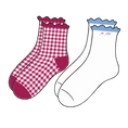 Load image into Gallery viewer, Gingham & Grace Sorority Sock Set - PREORDER