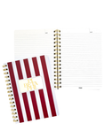 Load image into Gallery viewer, Stripe Sorority Notebook (Pack of 4)
