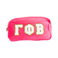 Load image into Gallery viewer, Chenille Sorority Cosmetic Bag