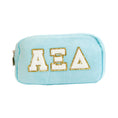 Load image into Gallery viewer, Chenille Sorority Cosmetic Bag