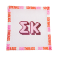 Load image into Gallery viewer, Sorority Bubble Letter Needlepoint Canvas