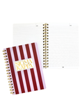 Load image into Gallery viewer, Stripe Sorority Notebook (Pack of 4)