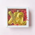 Load image into Gallery viewer, Gold Bubble Letter Sorority Ornament