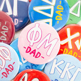 Sorority Dad Gameday Buttons