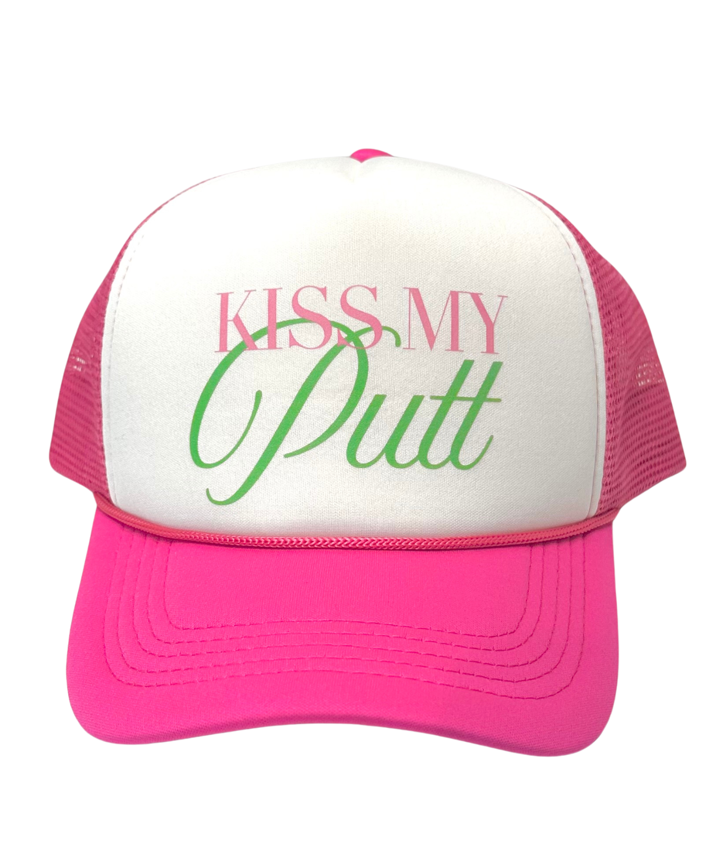 Kiss My Putt Trucker Hat