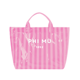 Stripe Sorority Tote Bag