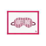 Offline Sleep Mask Needlepoint Canvas