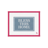 Bless This Home Needlepoint Canvas