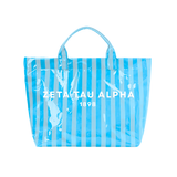 Stripe Sorority Tote Bag