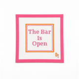 The Bar is Open Needlepoint Canvas