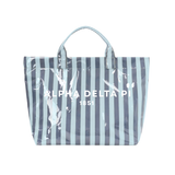 Stripe Sorority Tote Bag