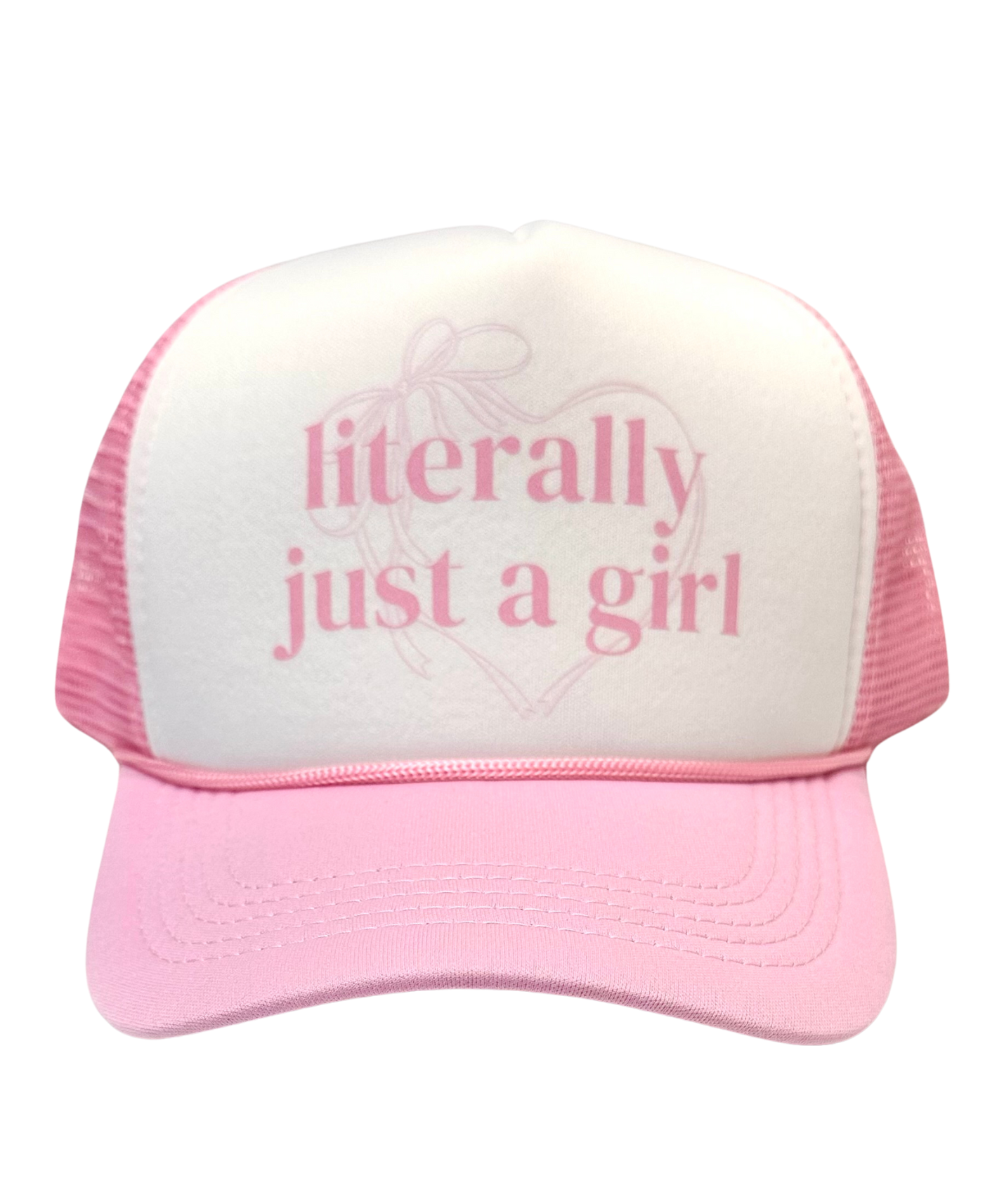 Literally Just a Girl Trucker Hat