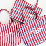 Stripe Sorority Tote Bag