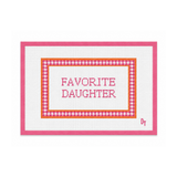 Favorite Daughter Needlepoint Canvas