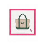 The WIP Bag Needlepoint Canvas