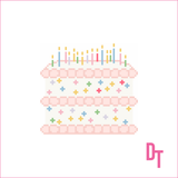 Birthday Cake Needlepoint Canvas