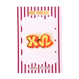 Sorority Bubble Letter Needle Minder