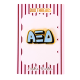 Sorority Bubble Letter Needle Minder