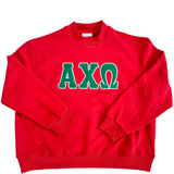 Classic Twill Mock Neck Crew