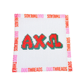 Load image into Gallery viewer, Sorority Bubble Letter Needlepoint Canvas
