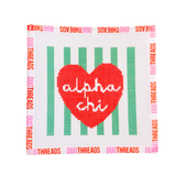 Sorority Heart Needlepoint Canvas