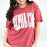 Varsity Arch Puff Tee