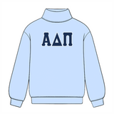 Classic Twill Mock Neck Crew