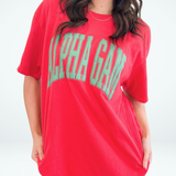 Varsity Arch Puff Tee