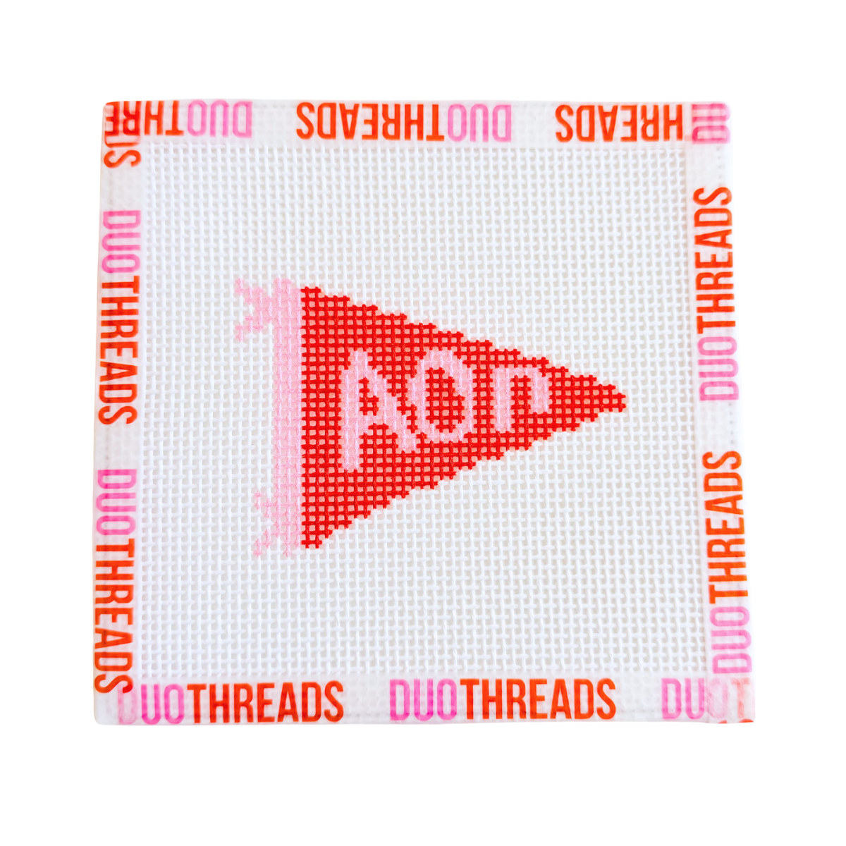 Sorority Pennant Needlepoint Canvas