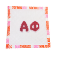 Load image into Gallery viewer, Sorority Bubble Letter Needlepoint Canvas
