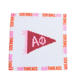 Load image into Gallery viewer, Sorority Pennant Needlepoint Canvas
