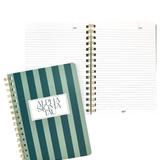Stripe Sorority Notebook