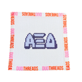 Load image into Gallery viewer, Sorority Bubble Letter Needlepoint Canvas
