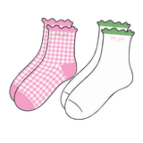 Gingham & Grace Sorority Sock Set - PREORDER
