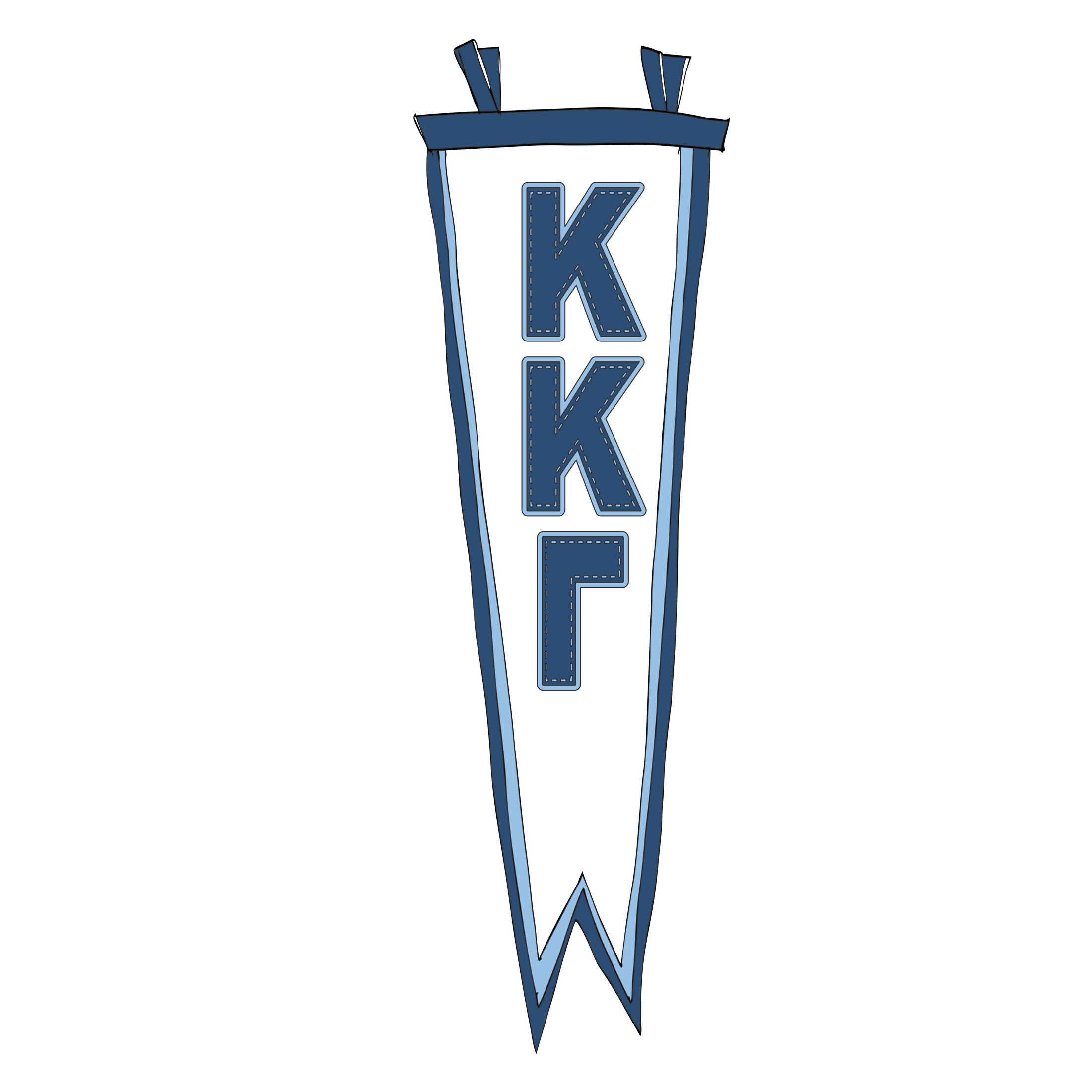 Heritage Pennant Flag - PREORDER