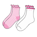 Load image into Gallery viewer, Gingham & Grace Sorority Sock Set - PREORDER
