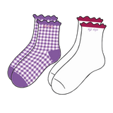 Gingham & Grace Sorority Sock Set - PREORDER