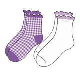 Gingham & Grace Sorority Sock Set - PREORDER