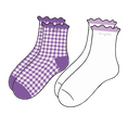 Load image into Gallery viewer, Gingham & Grace Sorority Sock Set - PREORDER
