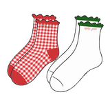 Gingham & Grace Sorority Sock Set - PREORDER