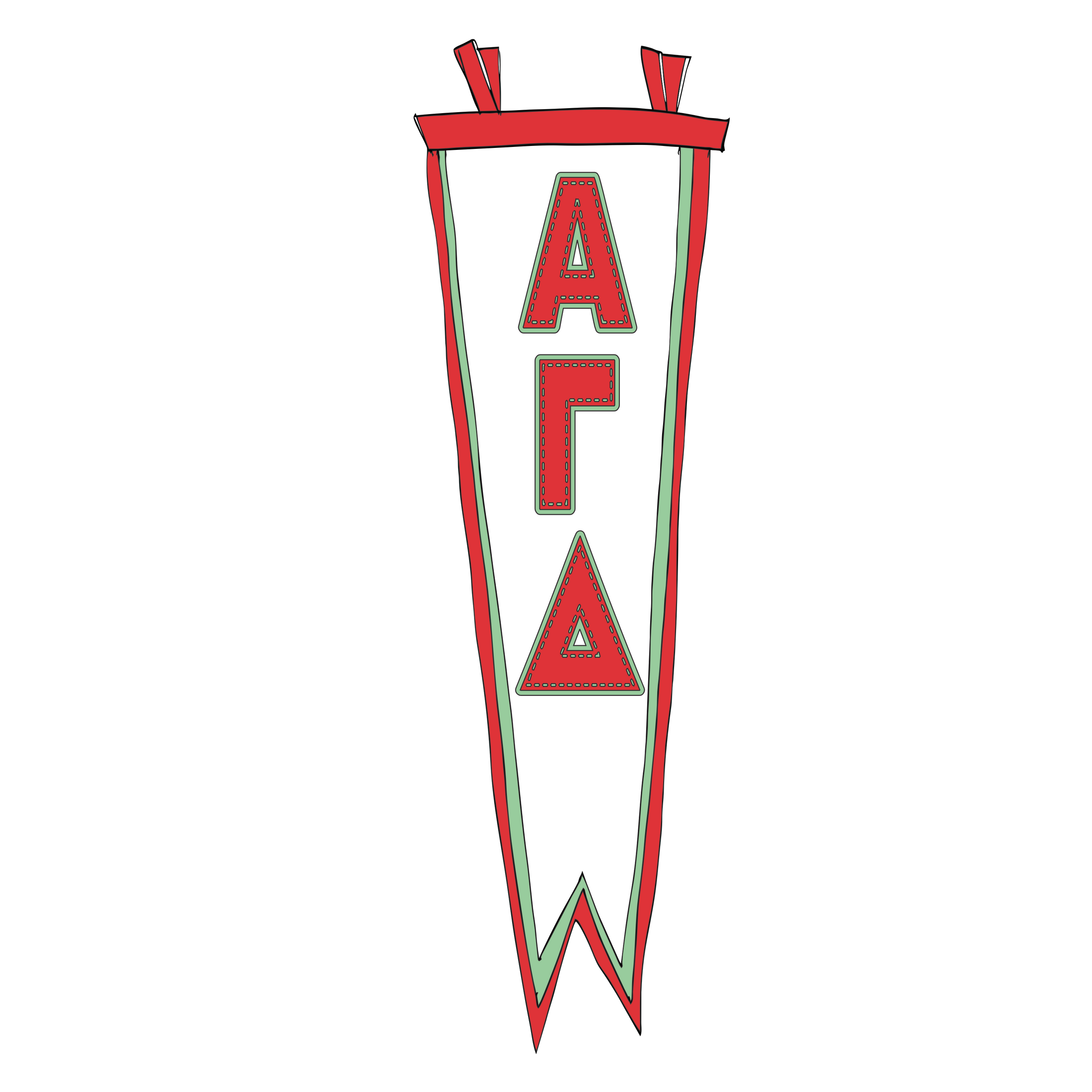 Heritage Pennant Flag - PREORDER
