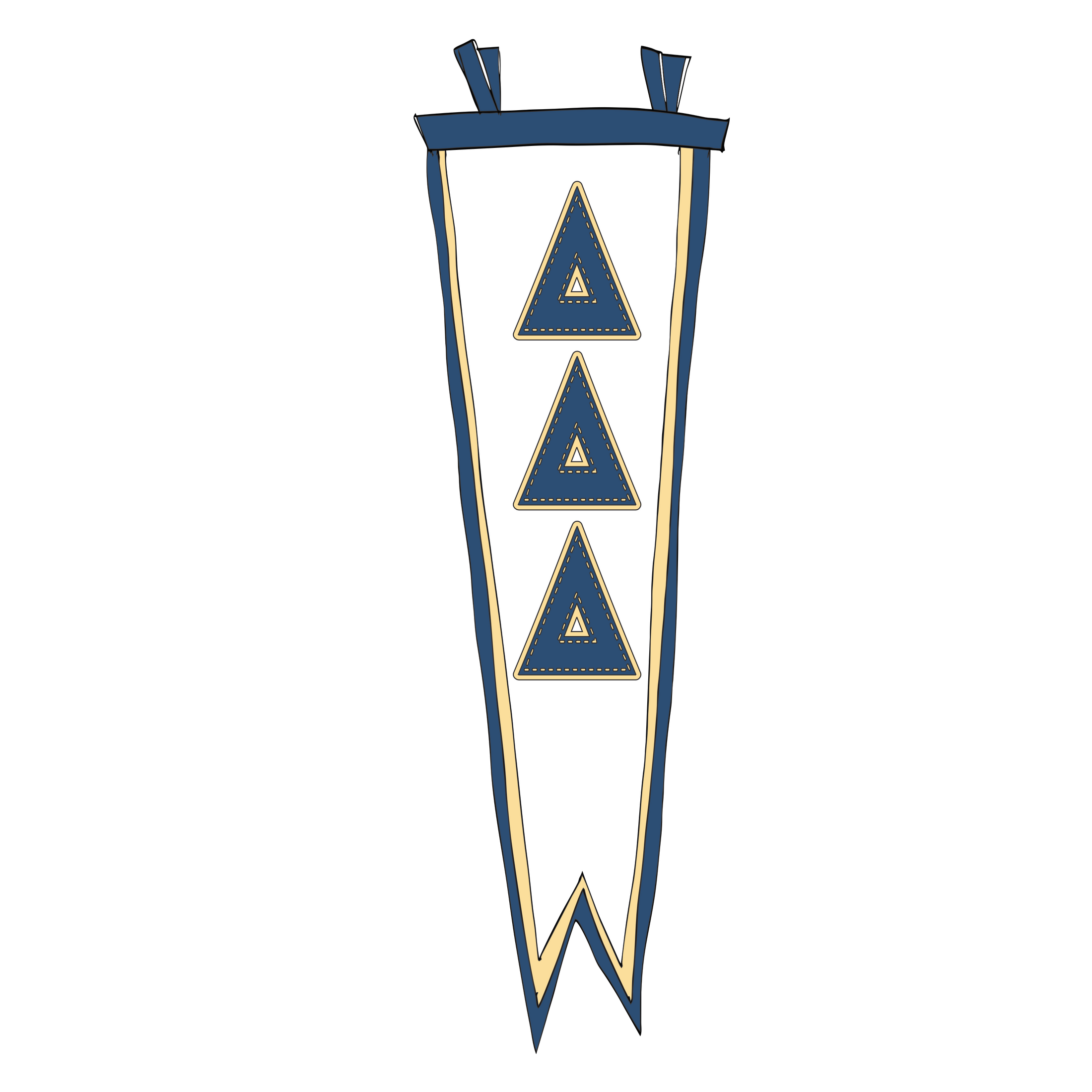 Heritage Pennant Flag - PREORDER