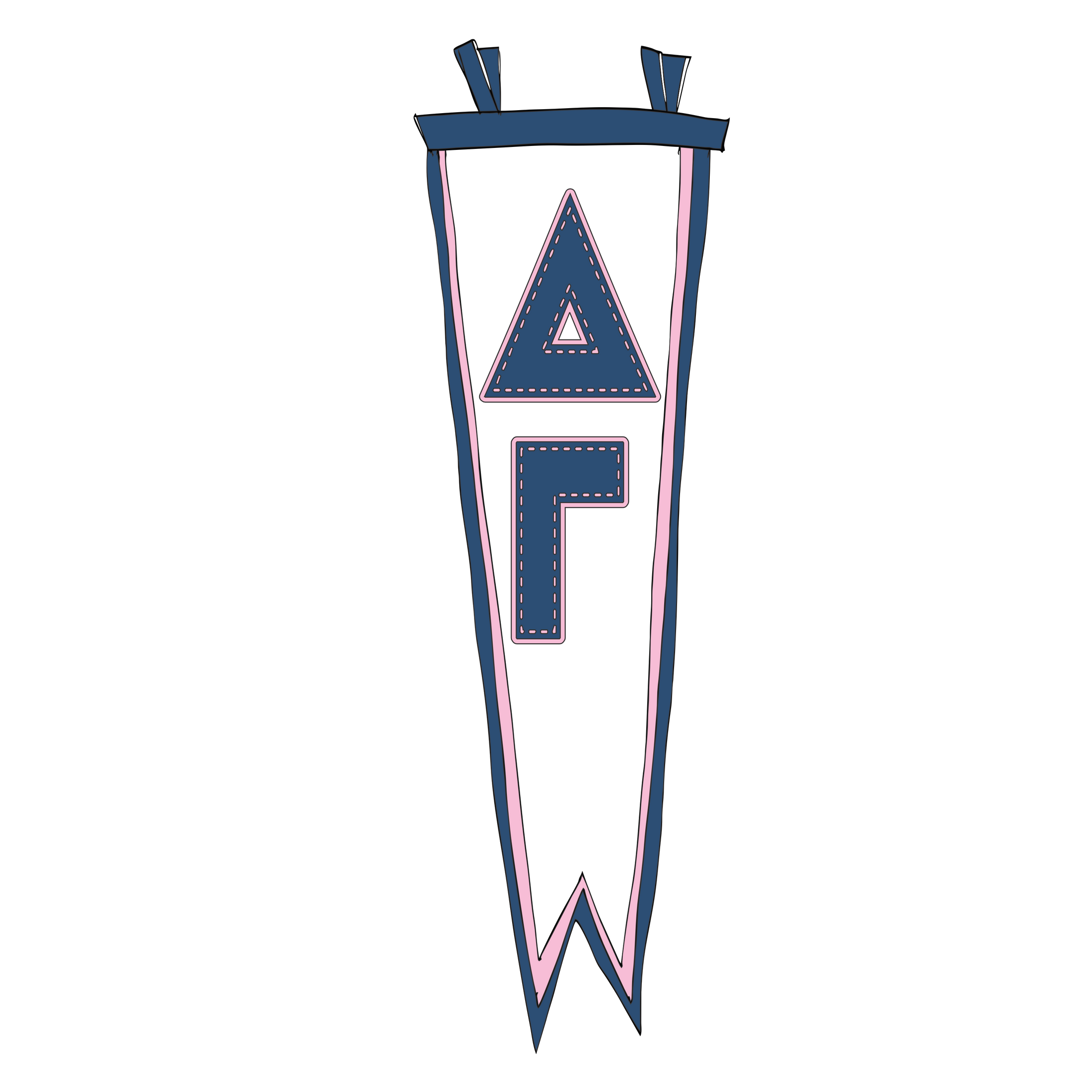 Heritage Pennant Flag - PREORDER
