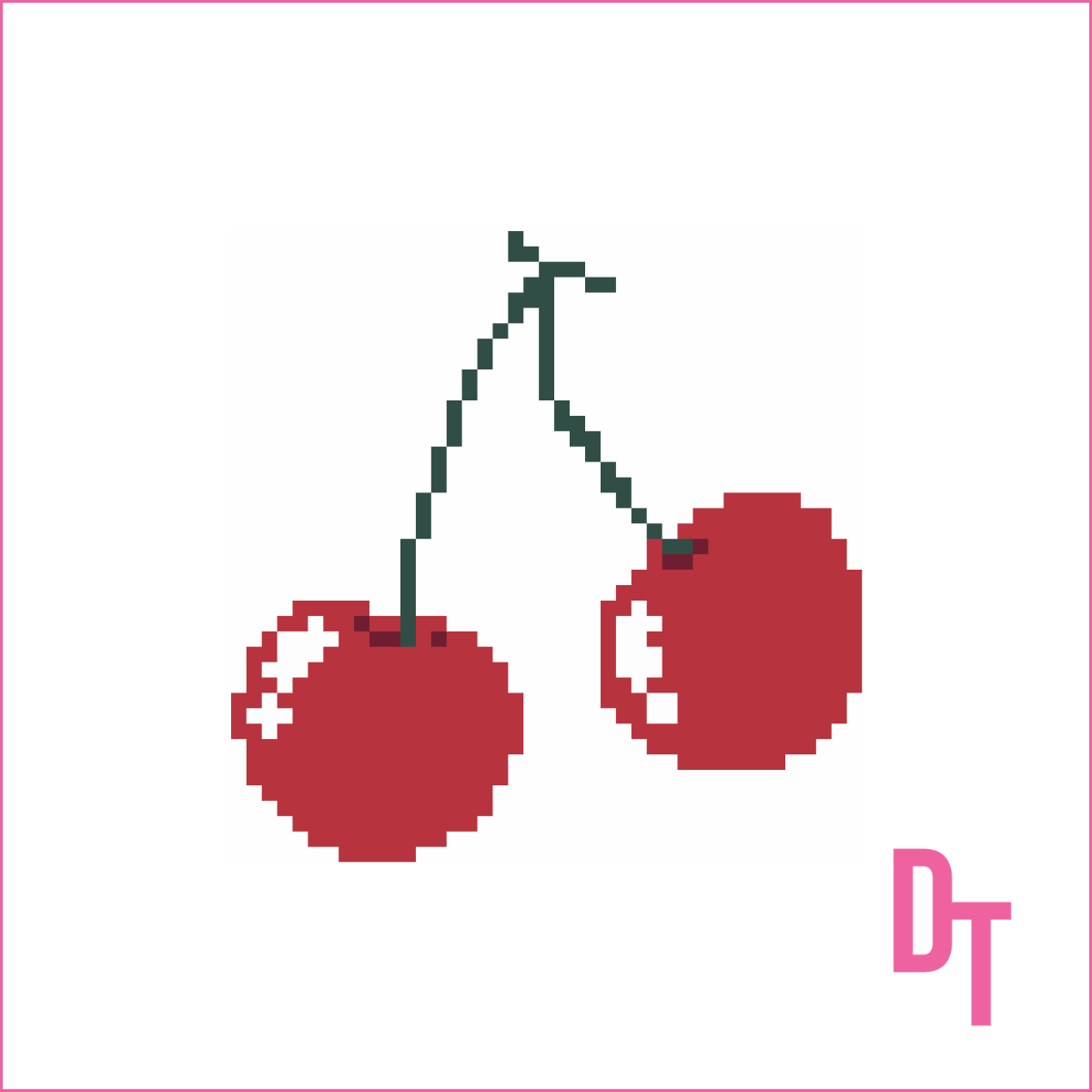 Cherries Needlepoint Canvas