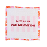 Meet Me In College Town Needlepoint Canvas