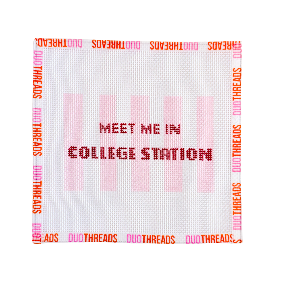 Meet Me In College Town Needlepoint Canvas